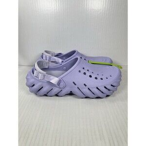 m10/w12 Crocs Echo Clog Mystic Purple Unisex Slip On Casual Sandal 207937-5BN